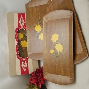 Mid Century Hasko De Luxe Lap Tray Set